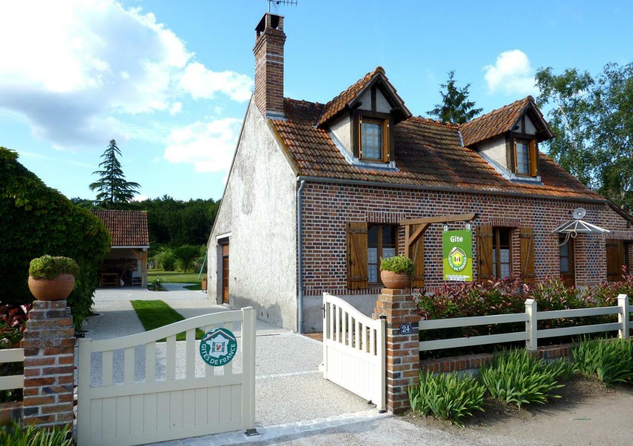 Gite De Sologne "Les Galoches" Dhuizon Экстерьер фото