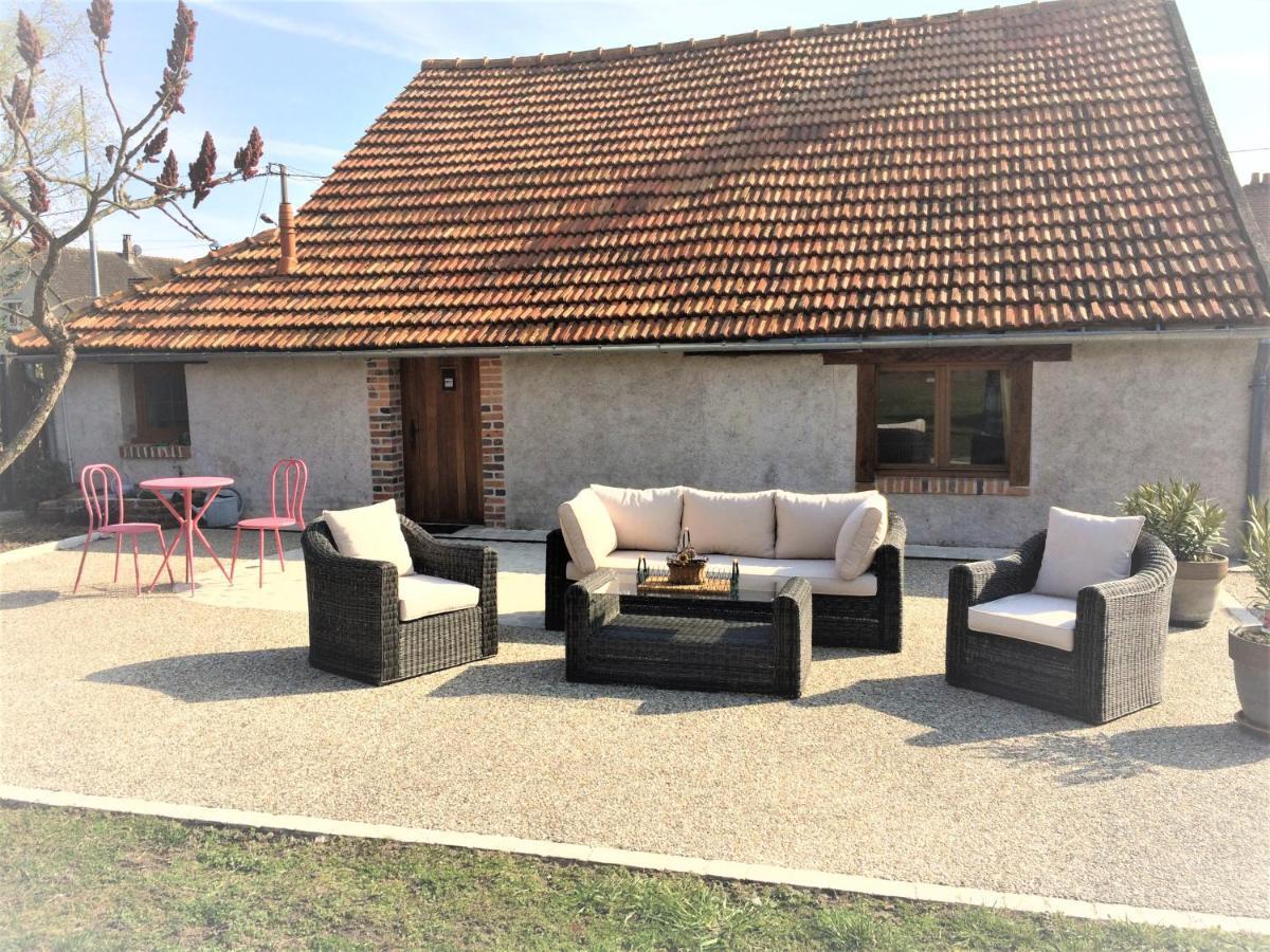 Gite De Sologne "Les Galoches" Dhuizon Экстерьер фото